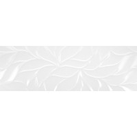 Blanco Brillo Leaves 30x90