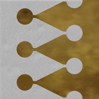 Blason Humo Oro 20x20