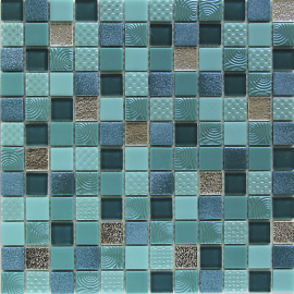 Мозаика Bliss (стекло) 23*23*6 300*300