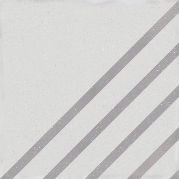Керамогранит Boreal Dash Decor White Lunar 18.5x18.5