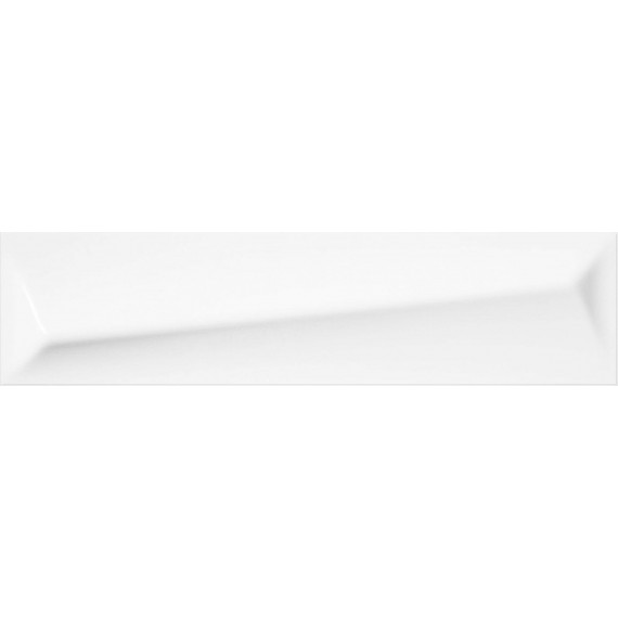 Керамическая плитка Boston White Shiny 7.5x30