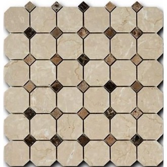 Botticino Fiorito Dark Imperador 30.5x30.5