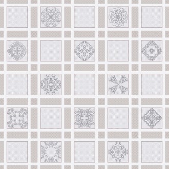 Buckingham Silver 45x45