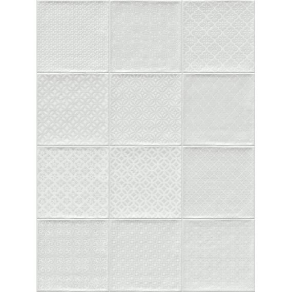 Керамогранит Bugis Blanco Mix 20x20