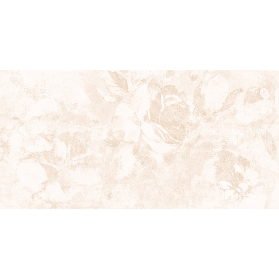 Керамическая плитка C-FRL302D Плитка Fresco рельеф цветы светло-бежевый 29,7x60
