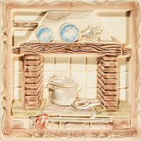 CHARMING BROWN DECOR 2 15х15