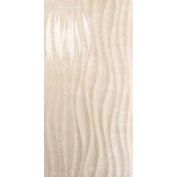 Керамическая плитка CURL BEIGE SHINE 35x70