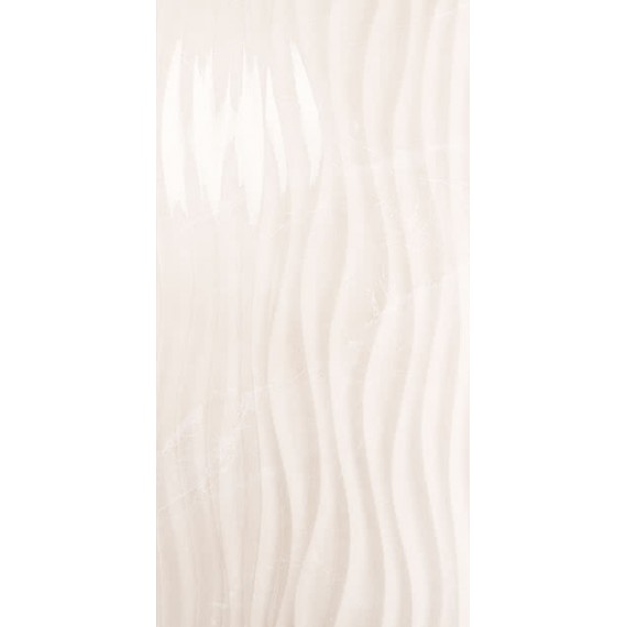Керамическая плитка CURL CREAM SHINE 35x70