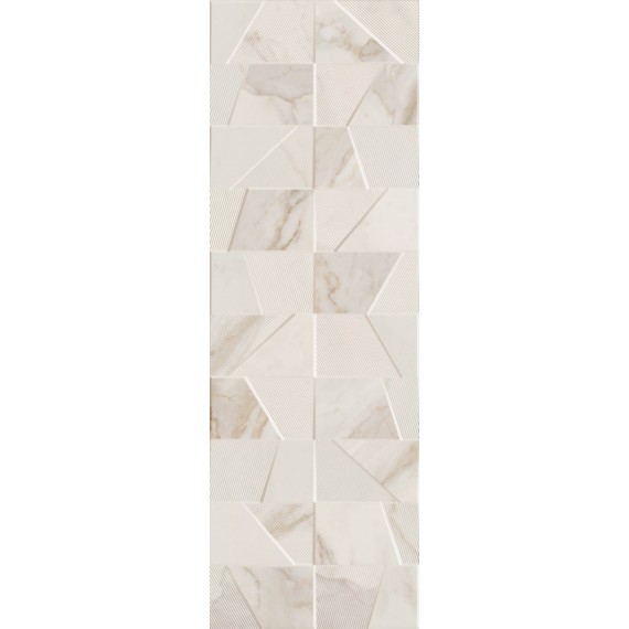 Керамическая плитка Calacatta Art Gold M3D 90x30