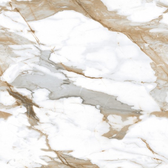 Керамогранит Calacatta Fairy Gold Бежевый Полированный 60х60