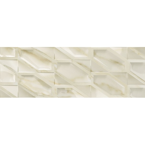 Керамическая плитка Calacatta Hexa Gloss 31.6x90