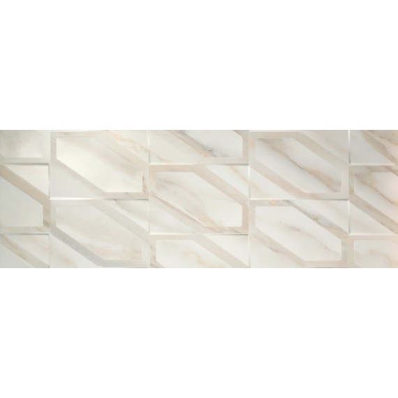 Керамическая плитка Calacatta Hexa Matt 31.6x90