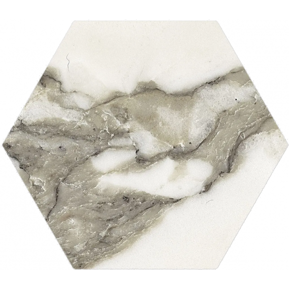Керамогранит Calacatta Majestic Hex 20*24
