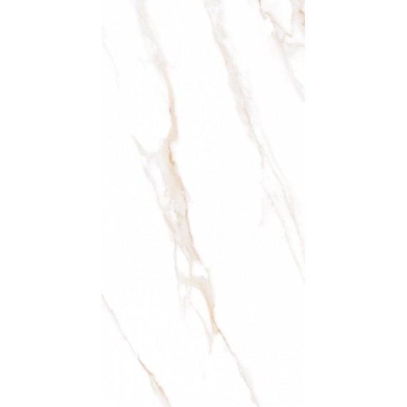 Керамогранит Calacatta Regal Gold Белый Полированный 60х120