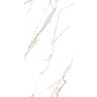 Calacatta Sharp Gold Белый Полированный 60х120