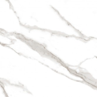 Calacatta Sharp Silver Белый Полированный 60х60