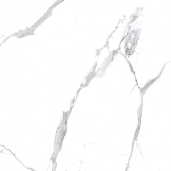 Керамогранит Calacatta Splendid Silver Белый Полированный 80х80