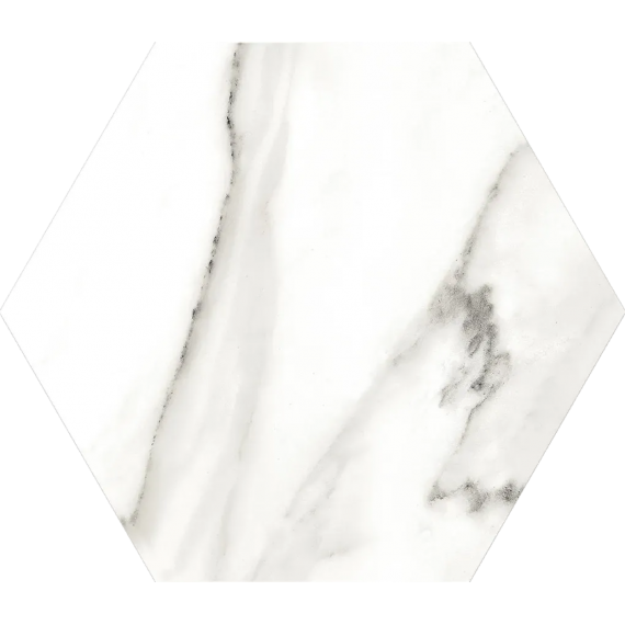 Керамогранит Calacatta White Hex 20*24