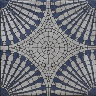 Carino Indigo Mosaico 20x20