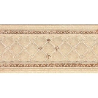 Cenefa Capitone Crema 7.5*15