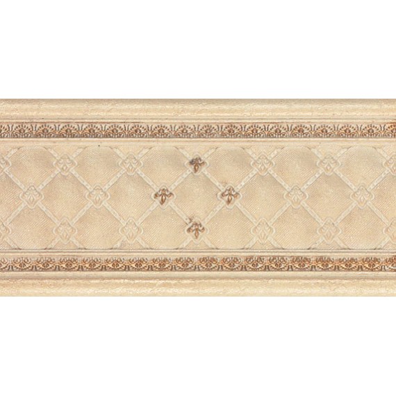 Керамическая плитка Cenefa Capitone Crema 7.5*15