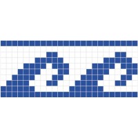 Cenefa Olas (на бумаге) 100/803 31,7х26,41