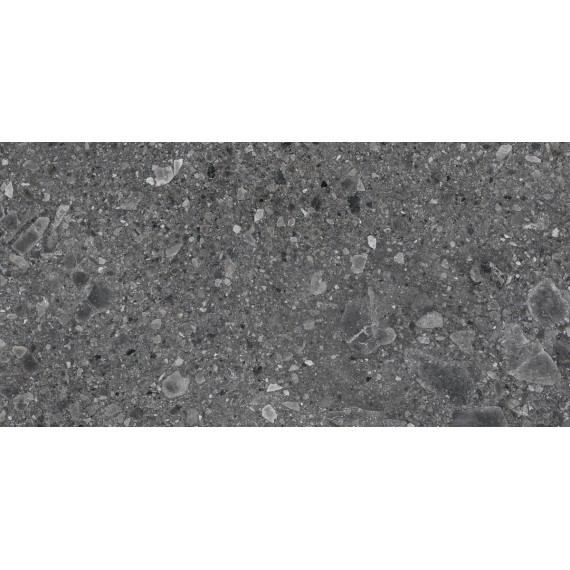 Керамогранит Ceppo Nero PRO графитовый матовый структурный R11Soft STR 60х120