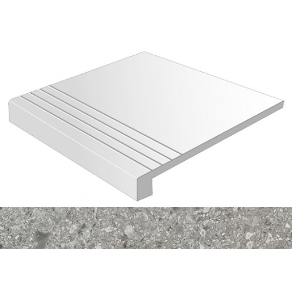 Ступени Ceppo di Gre-SPR gradone Cemento 59.3x119.3