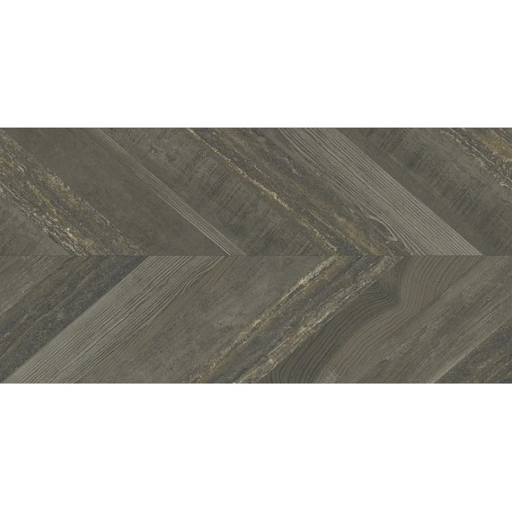 Керамогранит Chevron Walnut Stamp 49,75x99,55