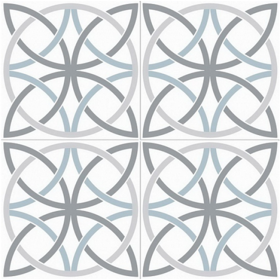 Керамическая плитка Chic Bosham White 45х45