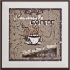 Coffee Time Brown A 15*15
