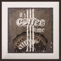 Coffee Time Brown C 15*15