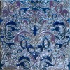 Composicion Damasco Cobalto 30x30