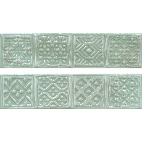 Керамическая плитка Composicion Rodia Turquoise (комплект 2шт) 15x30