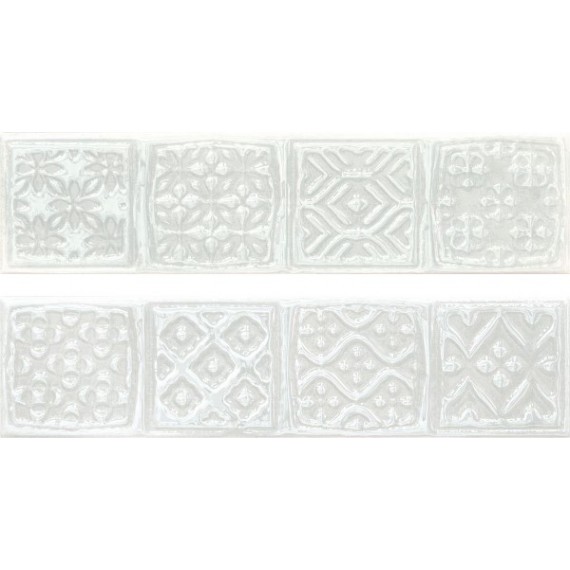 Керамическая плитка Composicion Rodia White (комплект 2шт) 15x30