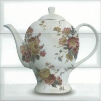 Composicion Tea 03 White 30x30