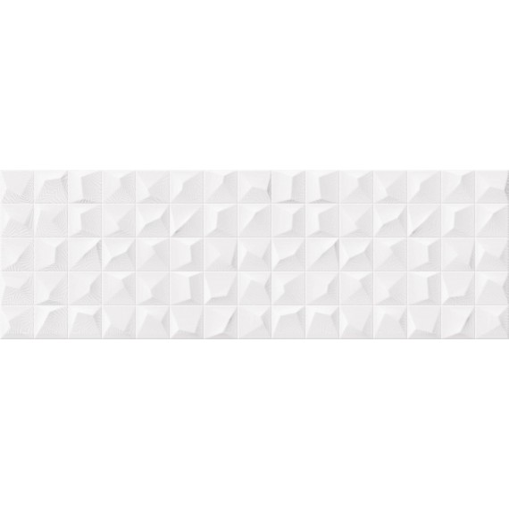 Керамическая плитка Cromatica Kleber White Brillo 25x75