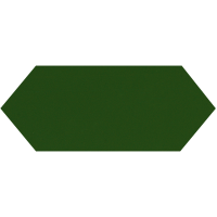 Cupidon Dark Green Brillo Liso 10х30