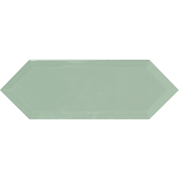 Керамическая плитка Cupidon Light Green Brillo Bisel 10х30