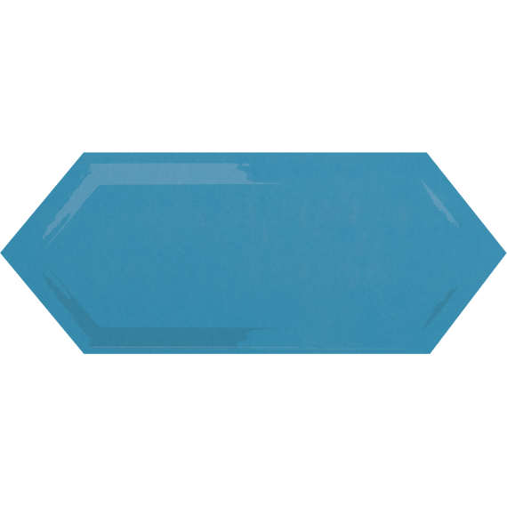 Керамическая плитка Cupidon Teal Brillo Bisel 10х30