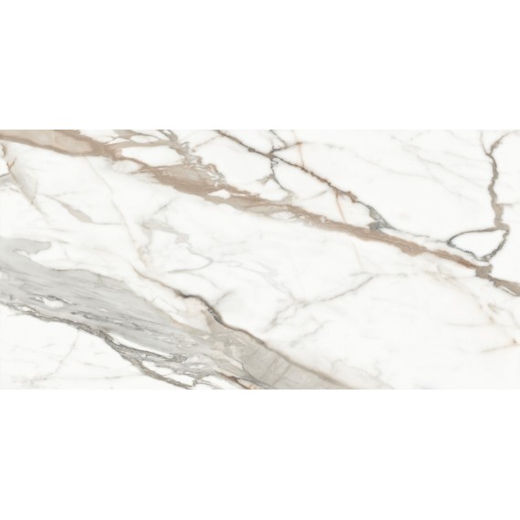 Керамогранит D120209M Керамогранит Calacatta Premium карвинг 600x1200x9.5