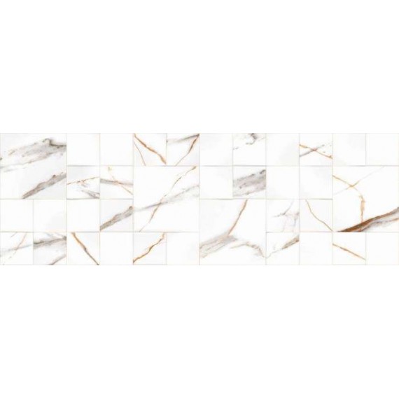 Керамическая плитка DC15-02 Плитка Signorina Gold Decor 02 carving 30x90