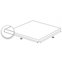 DCH66747 SALOON OUTDOOR light brown 60x60