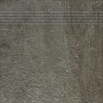 DCP34694 COMO step brown-black 30x30