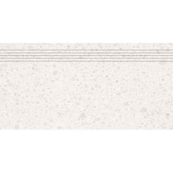Ступени DCPSE810 Porfido white R10 30x60