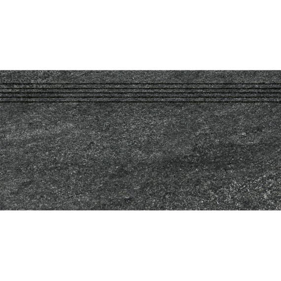 Ступени DCVSE739 Quarzit Black 30x60