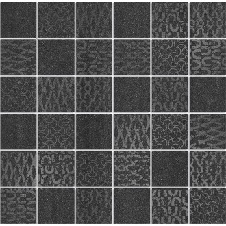 DD200820/MM Керамогранит Про Дабл чёрный мозаичный 30х30