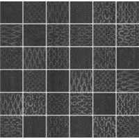 DD2008/MM Керамогранит Про Дабл чёрный мозаичный 30х30