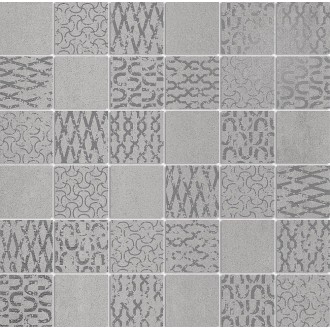DD201120/MM Керамогранит Про Дабл серый мозаичный 30х30