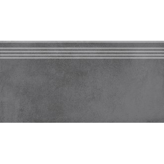 DD253700R/GR Ступень Мирабо серый темный обрезной 30x60x0,9